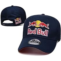 Red Bull 動物柄キャップ 調整可能 公式 Red Bull Racing Hats | DAZN